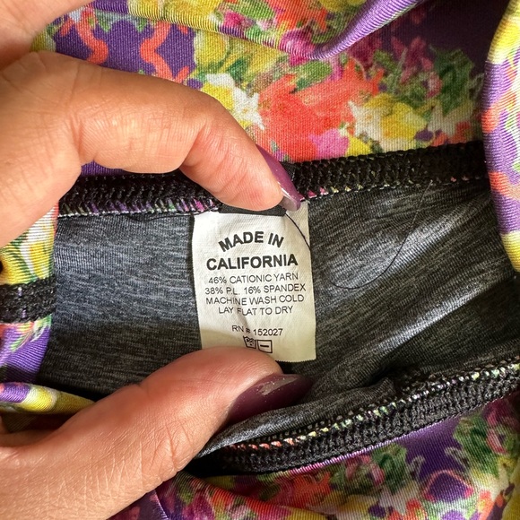 Spacejungle wildflower bike shorts- medium - Picture 4 of 6